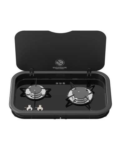 plaque de cuisson 2 feux gaz top line 165 version horizontale - thetford - Thetford - 5060252080972