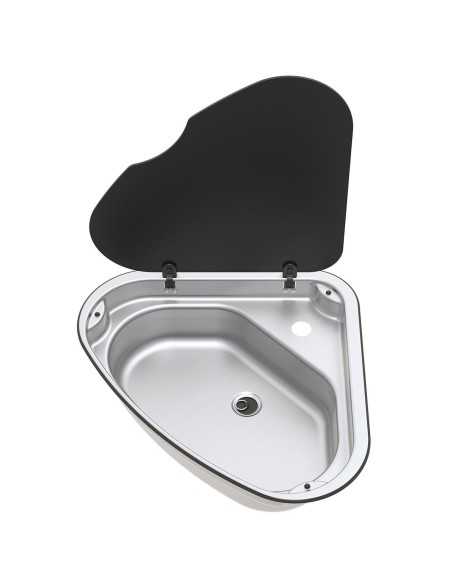 evier couvercle basic line 33 version droite - thetford - Thetford - 5060252081115