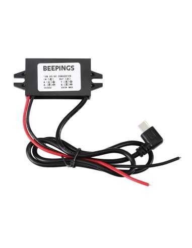 10v-50v / usb-c 5v coudé - beepings - Beepings - 3760252520509