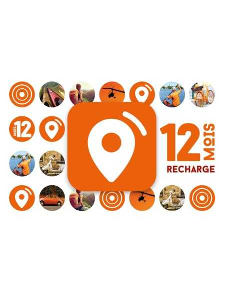 carte prépayée tifiz - abonnement sigfox 12 mois - ticatag - Ticatag - 3770004827145