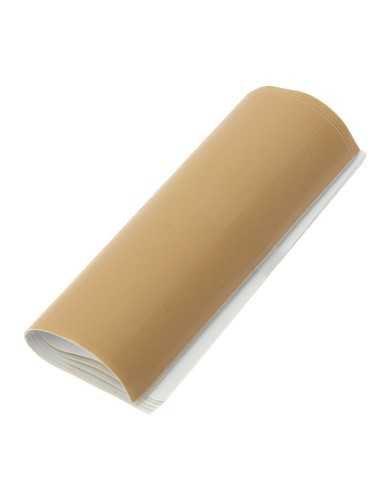 toile adhésive autocollante jeu de 5 cartes beige - Générique - 3156830004422