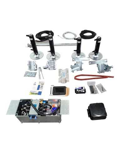 kit de base vérins hydrauliques level m fourgon fiat x250  2006 - e&p hydraulics - E&P HYDRAULICS -