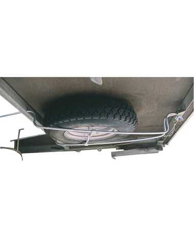 porte-roue de caravane sous châssis - Générique -