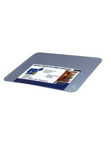 miroir acrylique adhésif grand modèle - Générique - 3700628223849