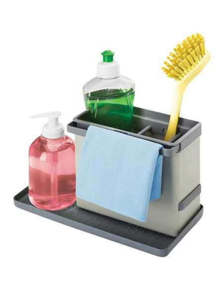 bac de rangement modulable pour évier - metaltex - Metaltex - 8002522975301