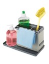 bac de rangement modulable pour évier - metaltex - Metaltex - 8002522975301