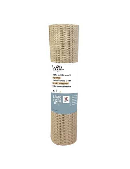 natte antidérapante beige - wol - Wol - 3700628222163