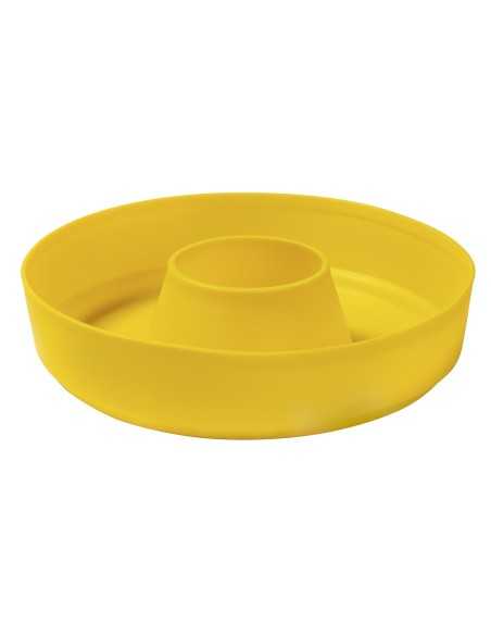 moule en silicone pour four a l'unité. jaune - omnia - OMNIA - 7350029450519