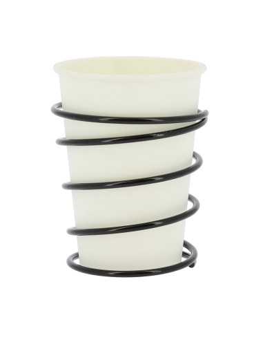 lot de 6 supports de verre ressorts - incasa - INCASA - 3700628272779