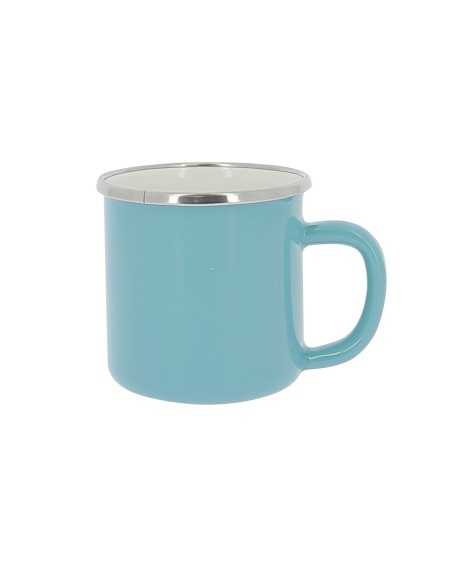 pack 2 mugs en acier émaillé - incasa - INCASA - 3700628260059