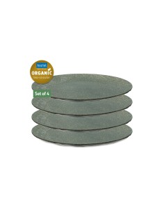 lot de 4 assiettes plates club coloris gris - koziol - Koziol - 4002942561867