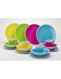 pack vaisselle hello summer 16 pièces - flamefield - Flamefield - 5023412231164