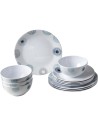 pack vaisselle mélamine deep sea 12 pièces - brunner - Brunner - 8022068067346