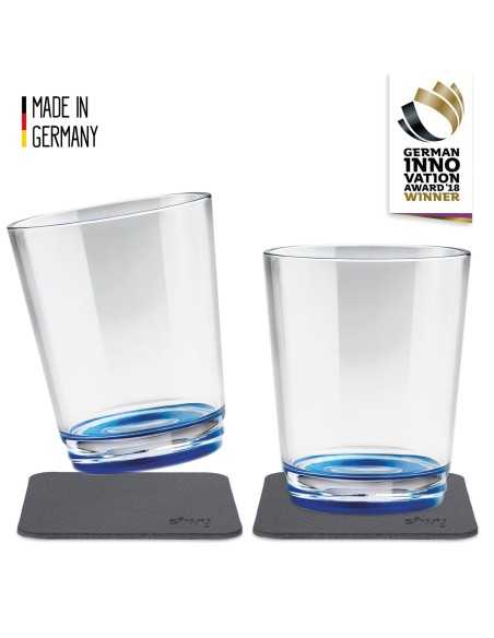 lot de 2 verres à eau aimantés - silwy - Silwy - 4260439970039