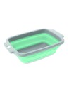 plat rectangle rétractable petit modèle vert - incasa - INCASA - 3700628252795