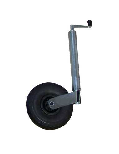 roue jockey télescopique fût diam. 48 mm. roue gonflable - optima - OPTIMA - 3700628220909