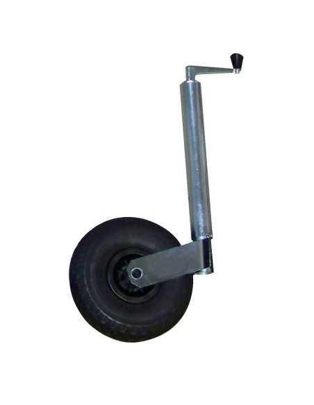 roue jockey télescopique fût diam. 48 mm. roue gonflable - optima - OPTIMA - 3700628220909