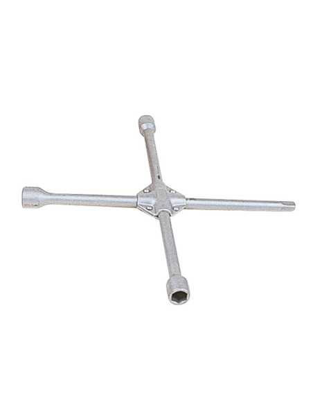 manivelle en croix pour roue et vérin - Générique - 8016038241614