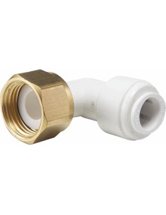 raccord équerre femelle écrou laiton diam. 12 mm - Générique - 8024827531723