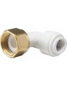 raccord équerre femelle écrou laiton diam. 12 mm - Générique - 8024827531723