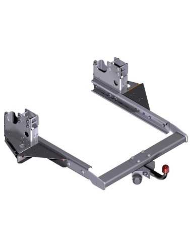 attelage pour véhicule avec porte-à-faux max. 1200 mm - alden - Alden -