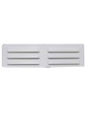 grilles en saillie plastique extérieure 250 x 70 mm - Générique - 3700628262978