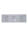 grille d'aération en aluminium laqué blanc 400 x 130 mm - Générique - 3606260507289