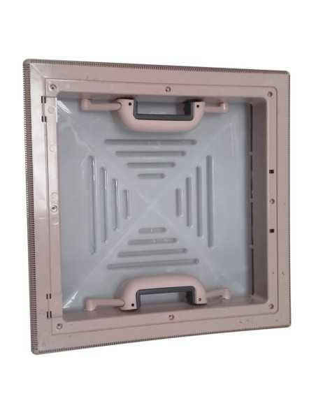 lanterneau à poignées découpe 40 x 40 cm avec moustiquaire - decmo - Decmo -