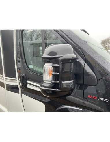 coques bumper de protection pour rétroviseur ducato, boxer et jumper à partir de 2007 - noir - milenco - Milenco - 5060101834657