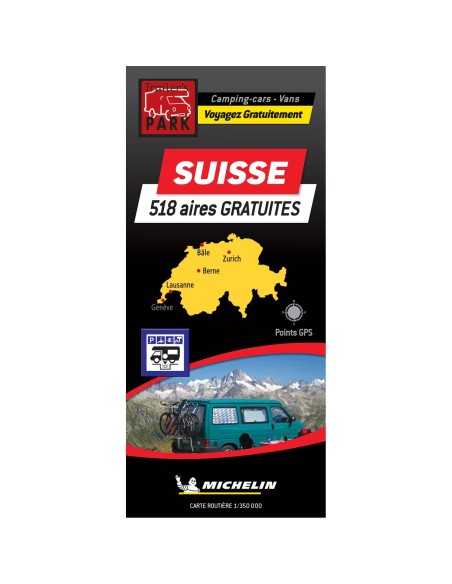 cartes routières aires gratuites suisse - trailer's park - Trailer's Park - 9782919004775