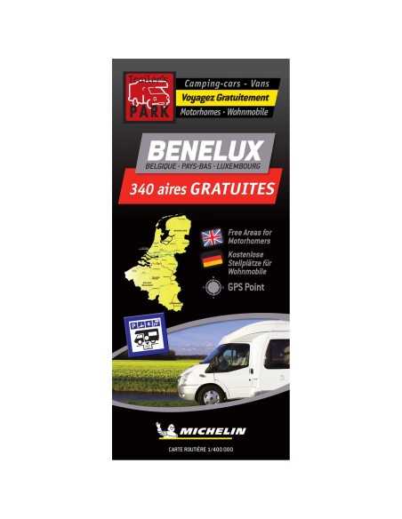 cartes routières aires gratuites benelux - trailer's park - Trailer's Park - 9782919004522