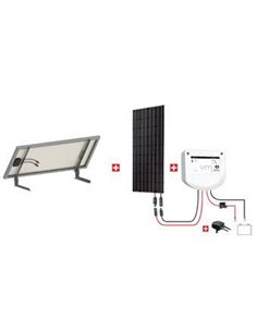 Kit Abris 100w - 12v - Régulateur Mppt - Support Basique - KIT ABRIS 100W 12V - UNITECK - UNITECK -