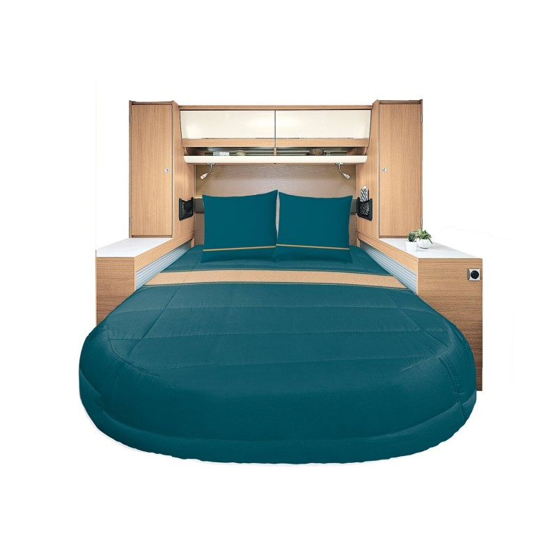 prêt à dormir all seasons lyocell et percale capri 160 x 210 cm - incasa 396506