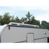 profil ovale pour galerie modulable aluminium laqué blanc - thule 395793