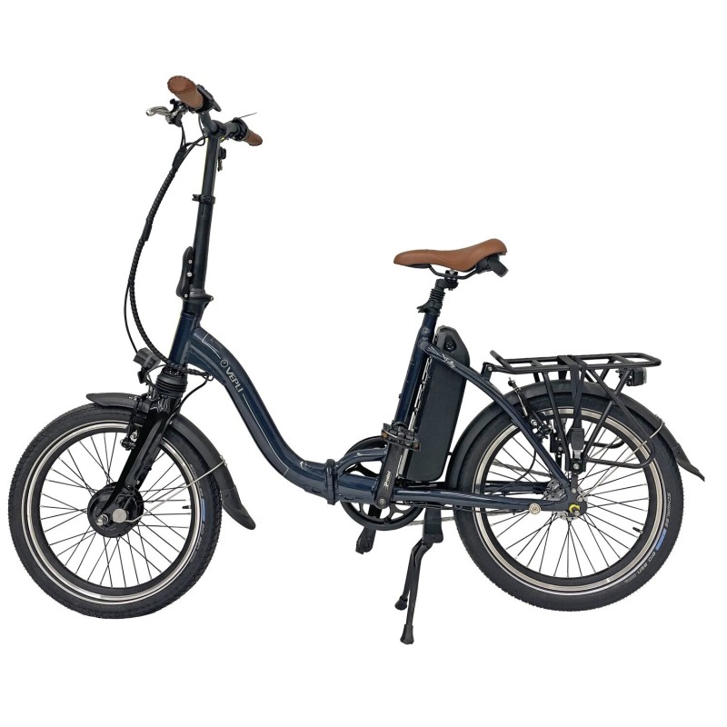 vélo à assistance électrique pliant folky bleu 11ah - vepli 400305