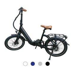 vélo à assistance électrique pliant jazzy gris 14ah - vepli 396140