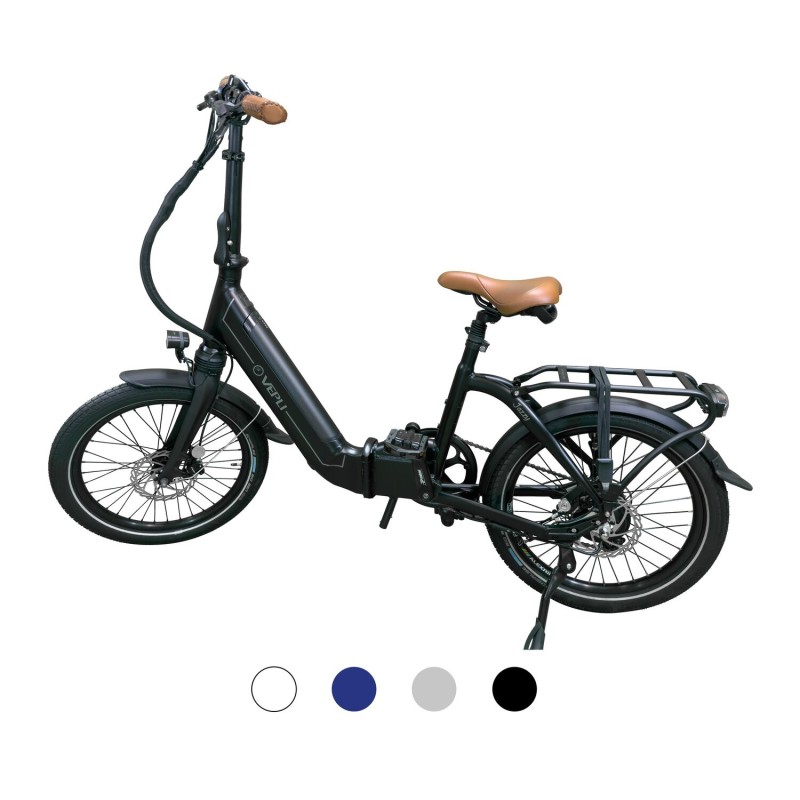 vélo à assistance électrique pliant jazzy gris 14ah - vepli 396140