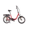 vélo à assistance électrique confort 20'' rouge 10,4ah - eza 396128