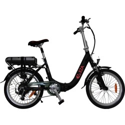 vélo à assistance électrique confort 20'' noir 10,4ah - eza 396129
