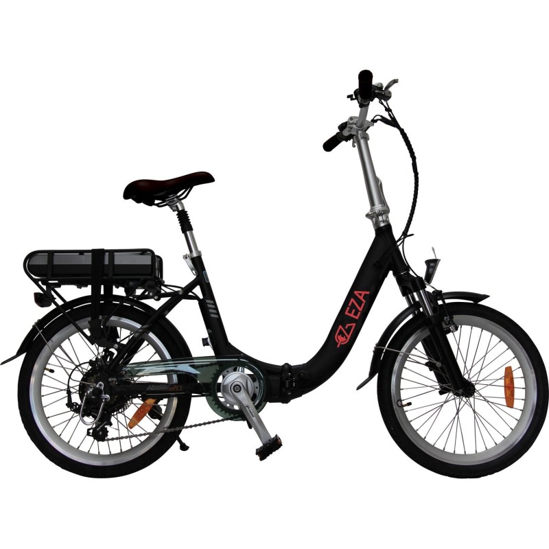vélo à assistance électrique confort 20'' noir 10,4ah - eza 396129