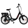 vélo à assistance électrique confort 20'' noir 10,4ah - eza 396129