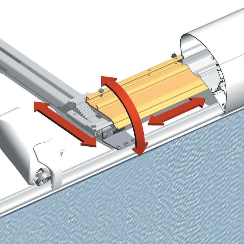 set rail de montage + adaptateur pour stores x3 - thule 397543