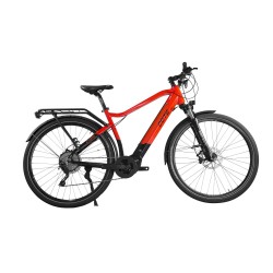 vélo à assistance électrique cs300 rouge 18'' 17ah - cote ebike 400319