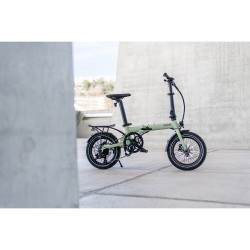 vélo à assistance électrique pliant 20'' afternoon modèle 2023 v2 vert sauge - eovolt 389727
