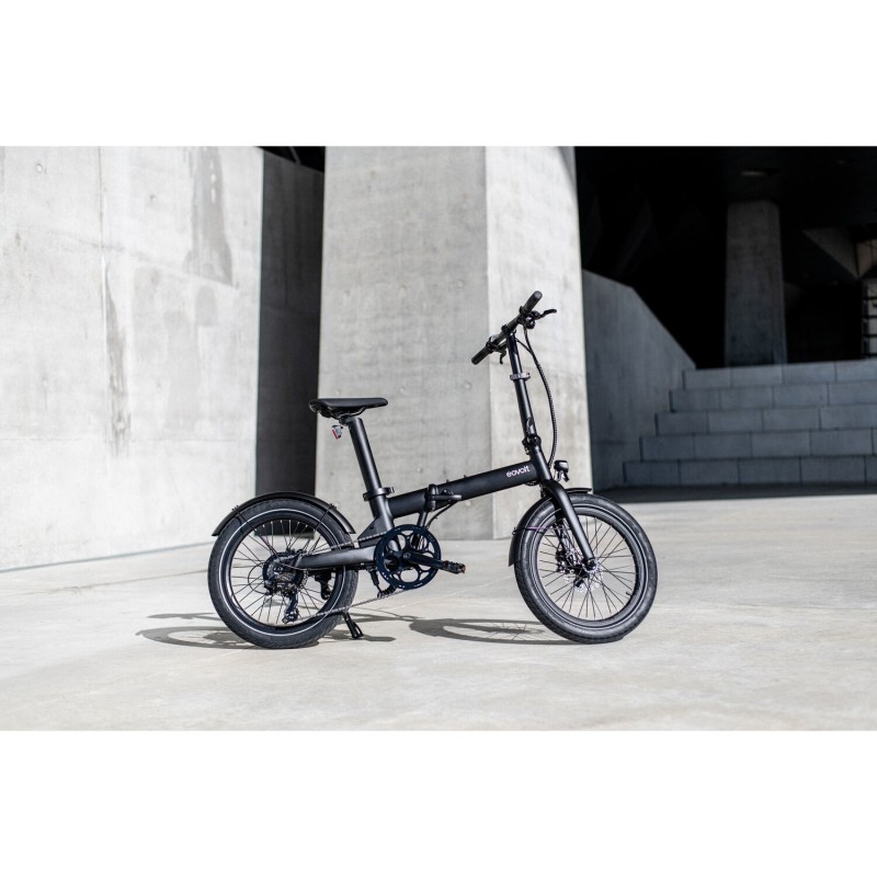 vélo à assistance électrique pliant 20'' afternoon modèle 2023 v2 noir onyx - eovolt 389724
