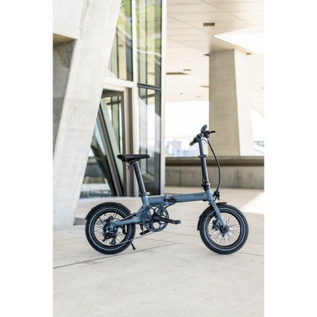 vélo à assistance électrique pliant 20'' afternoon modèle 2023 v2 bleu océan - eovolt 389728