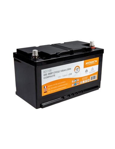 Batterie GEL COMPACT 105Ah ANTARION - Antarion - Antarion - 3700282204963