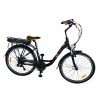 vélo électrique city road 26'' noir, 13ah - eza 396130