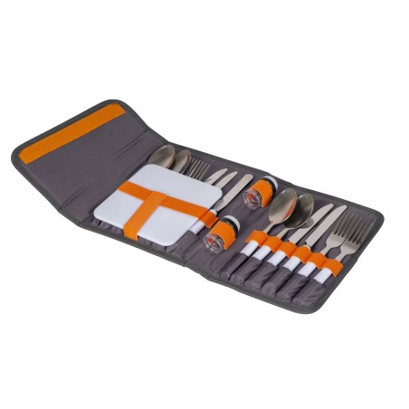 pochette couverts picnic 16 pièces - bo-camp 389588