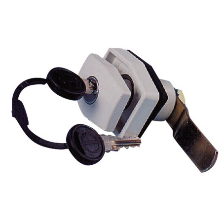 poignée claquante avec 2 clès noire 396830